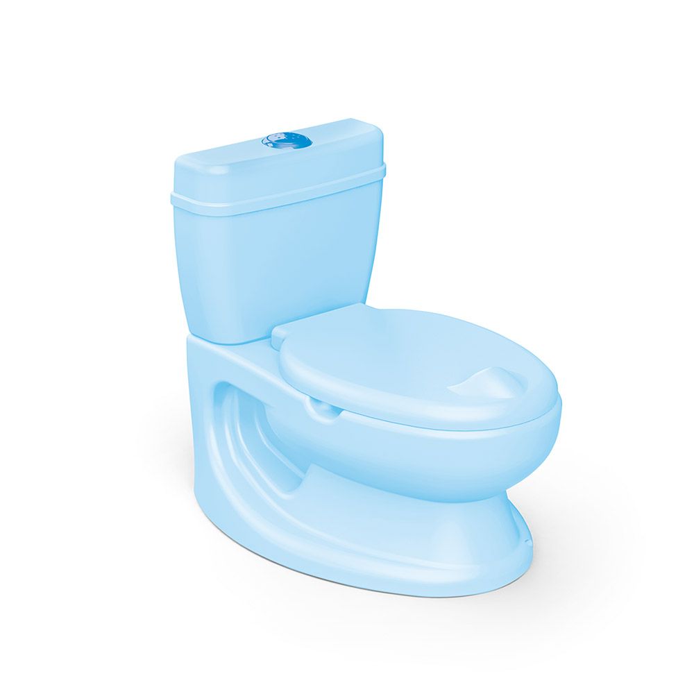 DOLU Гърне - тоалетна чиния с казанче със звуци синьо