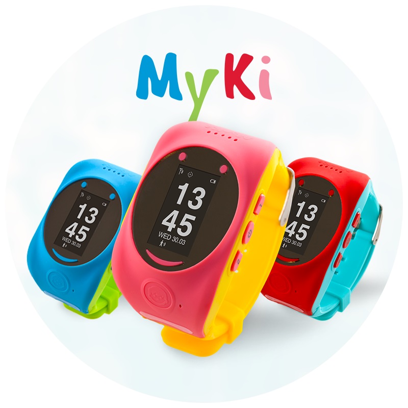Myki Watch детски GPS/GSM часовник - син