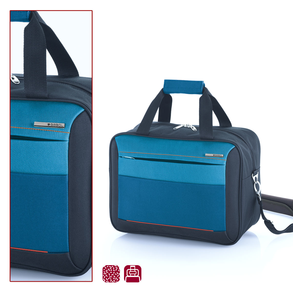 Gabol - Пътна чанта 40 см. синя - Reims 11100903
